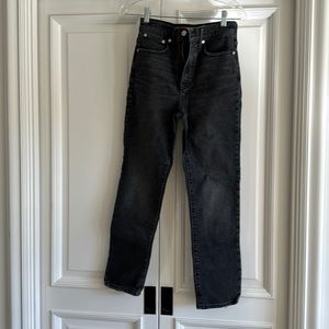 Madewell - the perfect vintage jean - size 25 - black